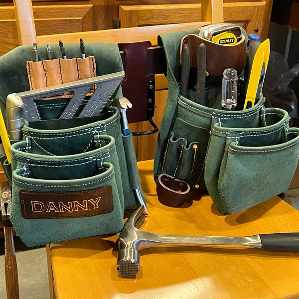 Tool Pouch Nails Screws Bag With Belt Clip XL - View #5