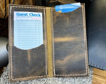 12 Pack Pink Guest Checks Server Note Pads 50 Sheets Per