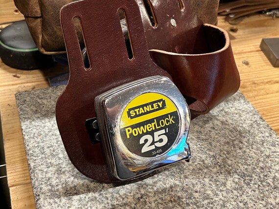 Custodia Pelle Tourbon Fondina Portametro In Vera Pelle Tourbon - Per Cintura, Elettricisti E Artigiani Fondina Pelle Tourbon - Foto 13