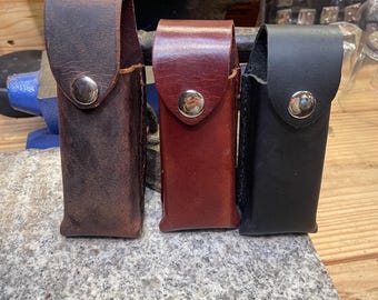 Leather Leatherman Case, Full Grain Leather Multitool Sheath, Handmade Amish, Made in USA