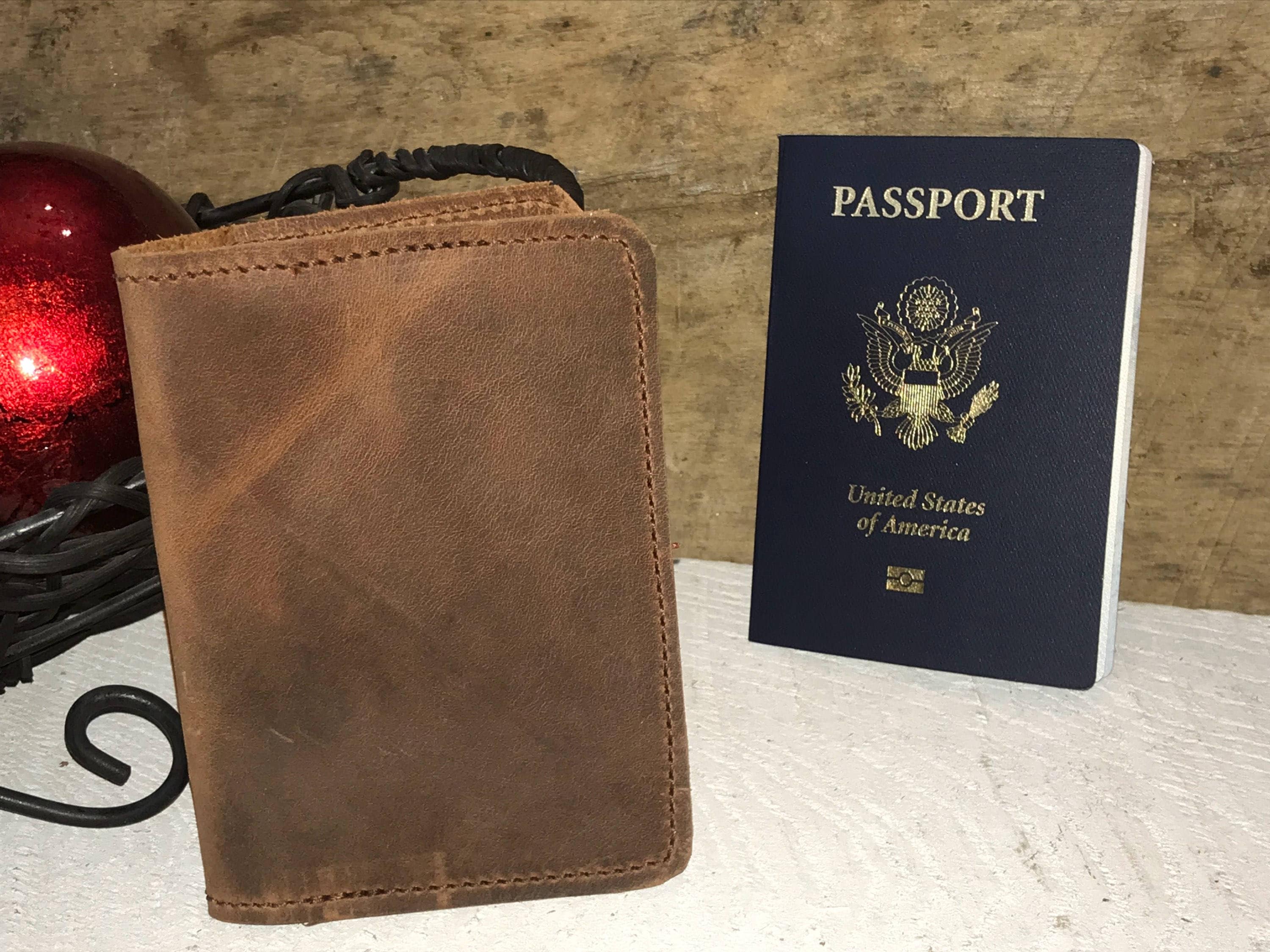 Leather Passport Cover