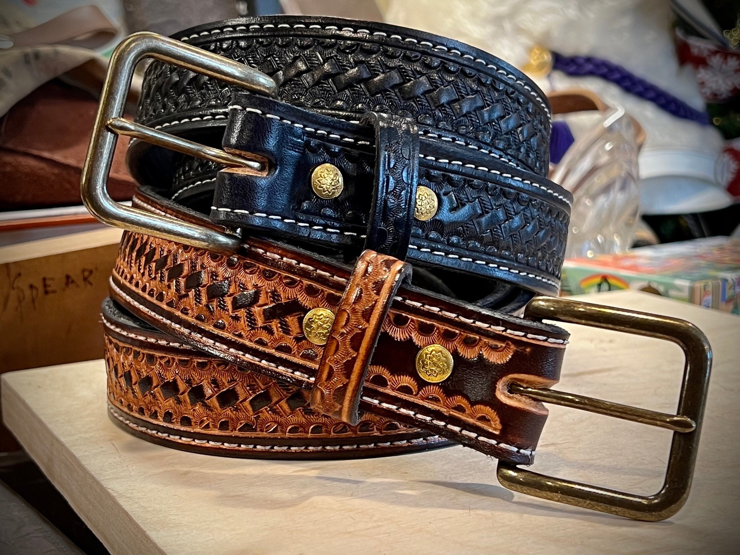 Custom Leather Belts - Salt & Soul