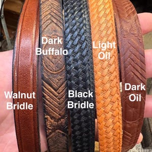 Leather Hat Band, Authentic, Historic, Handmade Traditional, Conchos, Adult / Children Sizes, Made in USA