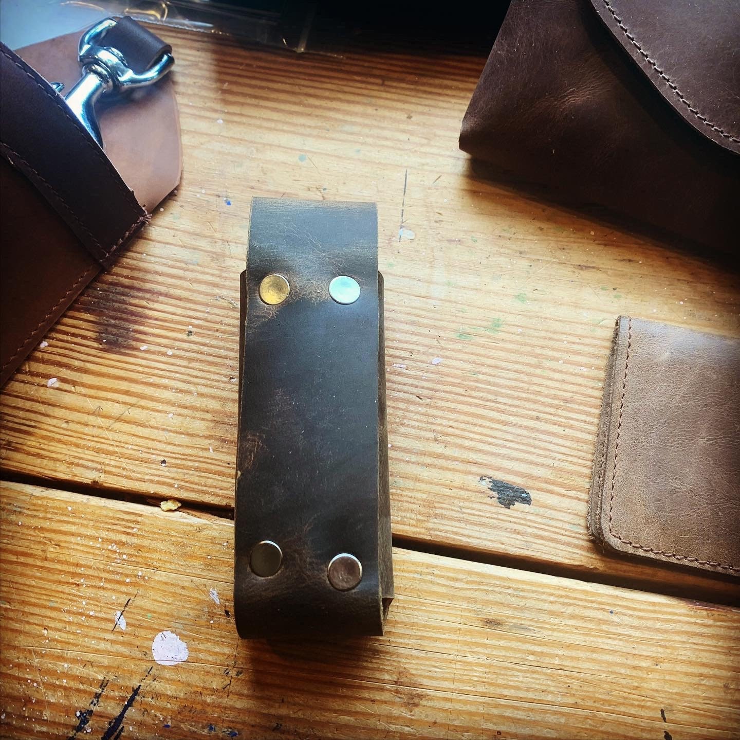 Leather Leatherman Case / Knife Case