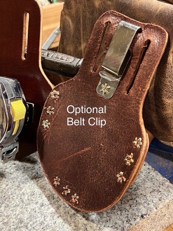 Custodia Pelle Tourbon Fondina Portametro In Vera Pelle Tourbon - Per Cintura, Elettricisti E Artigiani Fondina Pelle Tourbon - Foto 5