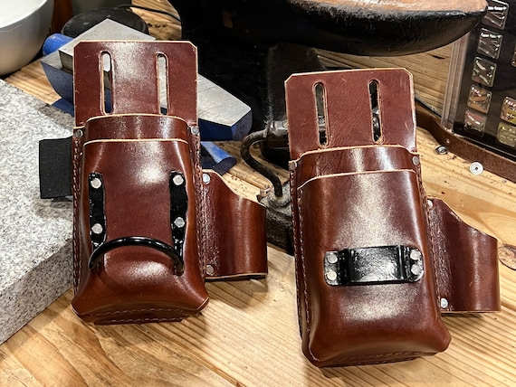 Vintage Bridle Leather Tool Kit