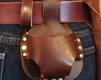 Custodia Pelle Tourbon Fondina Portametro In Vera Pelle Tourbon - Per Cintura, Elettricisti E Artigiani Fondina Pelle Tourbon - Foto 4