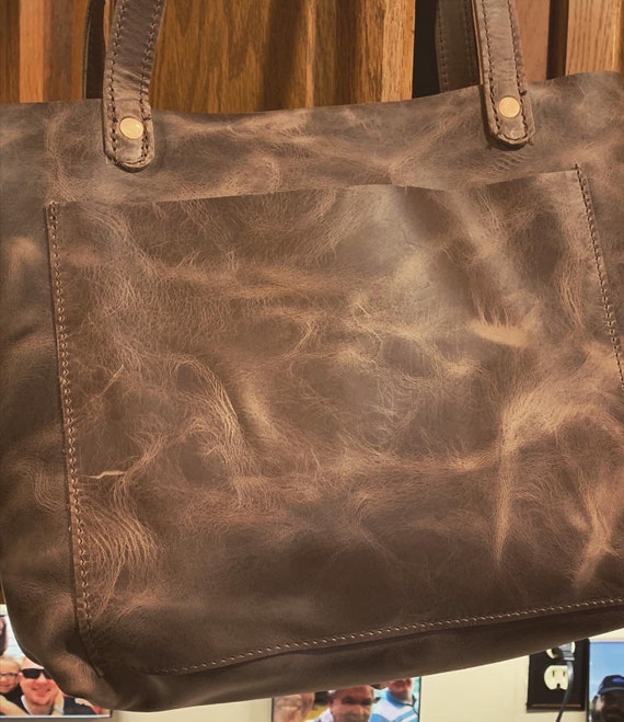Distressed Leather Duffel Bag / Travel Bag- The Vintage - Ranch Hand Store
