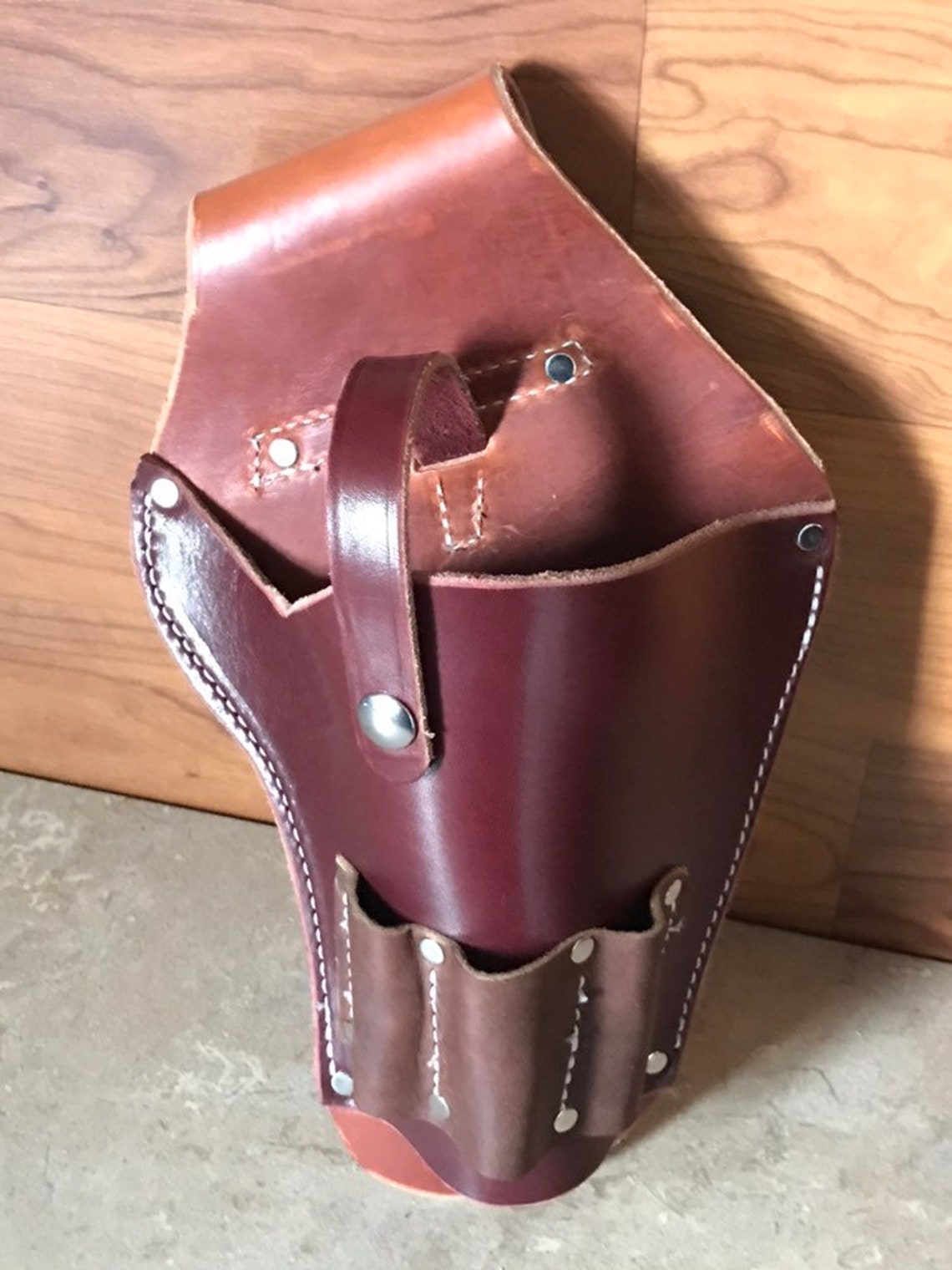 Leather Drill Holster for Tool Belt Free Shipping Handmade Etsy