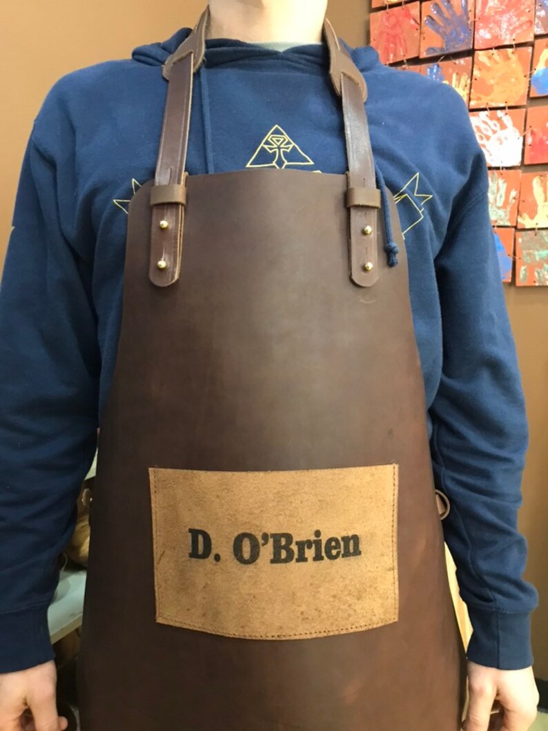 Woodworker Leather Apron Grilling / Woodworking / Cooking | Etsy