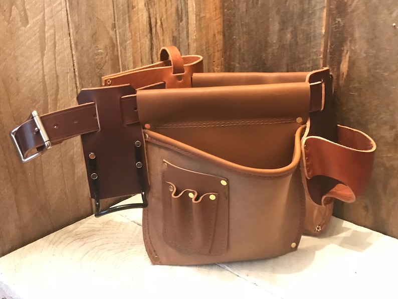 Leather Tool Belt Free Shipping Handmade Amish / Made in Etsy