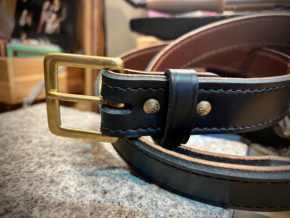 Cintura Uomo Marrone Reversibile Brucle | Alta Qualit&agrave; Made In Italy