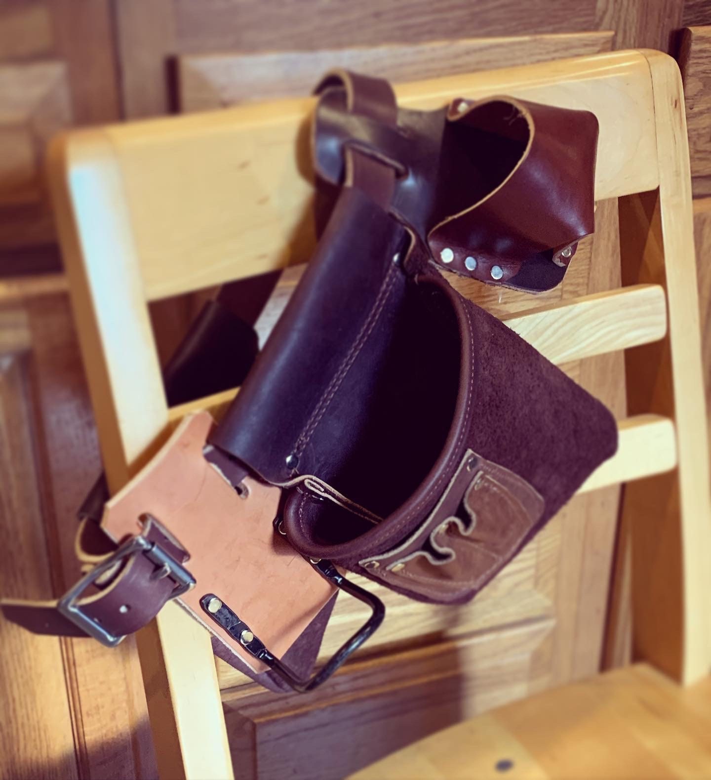 Kids Leather Tool Belt