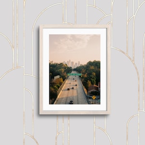 Los Angeles Highway | Fine Art Print | Analogue Photography | 35mm Film Photography | Gallery Wall Decor | Eclectic Home