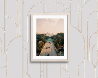 Los Angeles Highway | Fine Art Print | Analogue Photography | 35mm Film Photography | Gallery Wall Decor | Eclectic Home