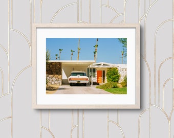 Palm Springs Retro | Fine Art Print | Analogue Photography | 35mm Film Photography | Gallery Wall Decor | Eclectic Home