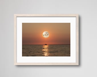 Disco Ball Sunset in Fire Island Pines | Fine Art Print | Analogue Photography | 35mm Film Photography | Gallery Wall Decor | Eclectic Home