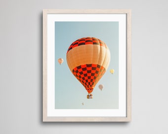 Hot Air Balloon | Fine Art Print | Analogue Photography | 35mm Film Photography | Gallery Wall Decor | Eclectic Home