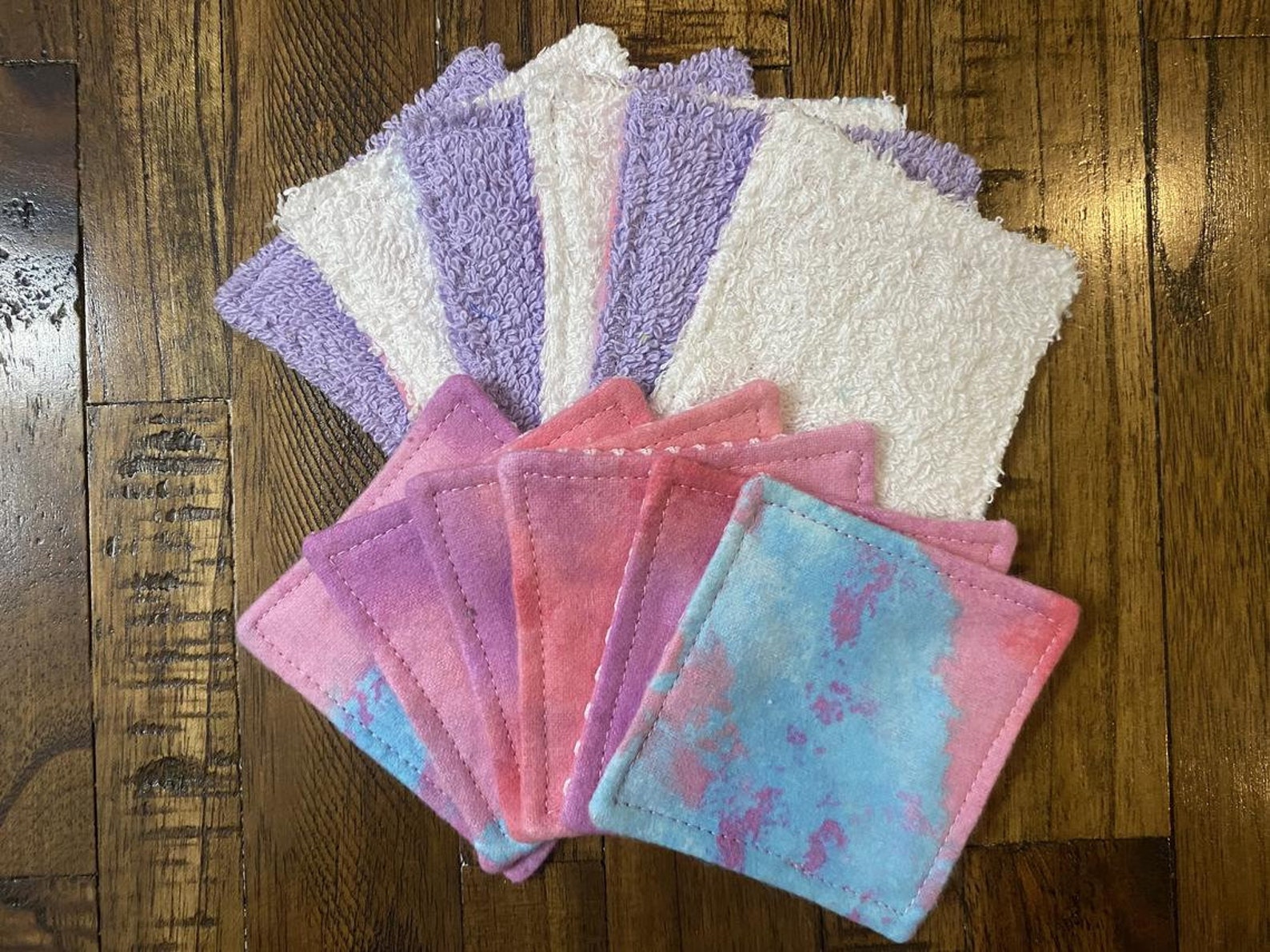 Complete Set of 12 Reusable Face Scrubs Facial Squares Etsy