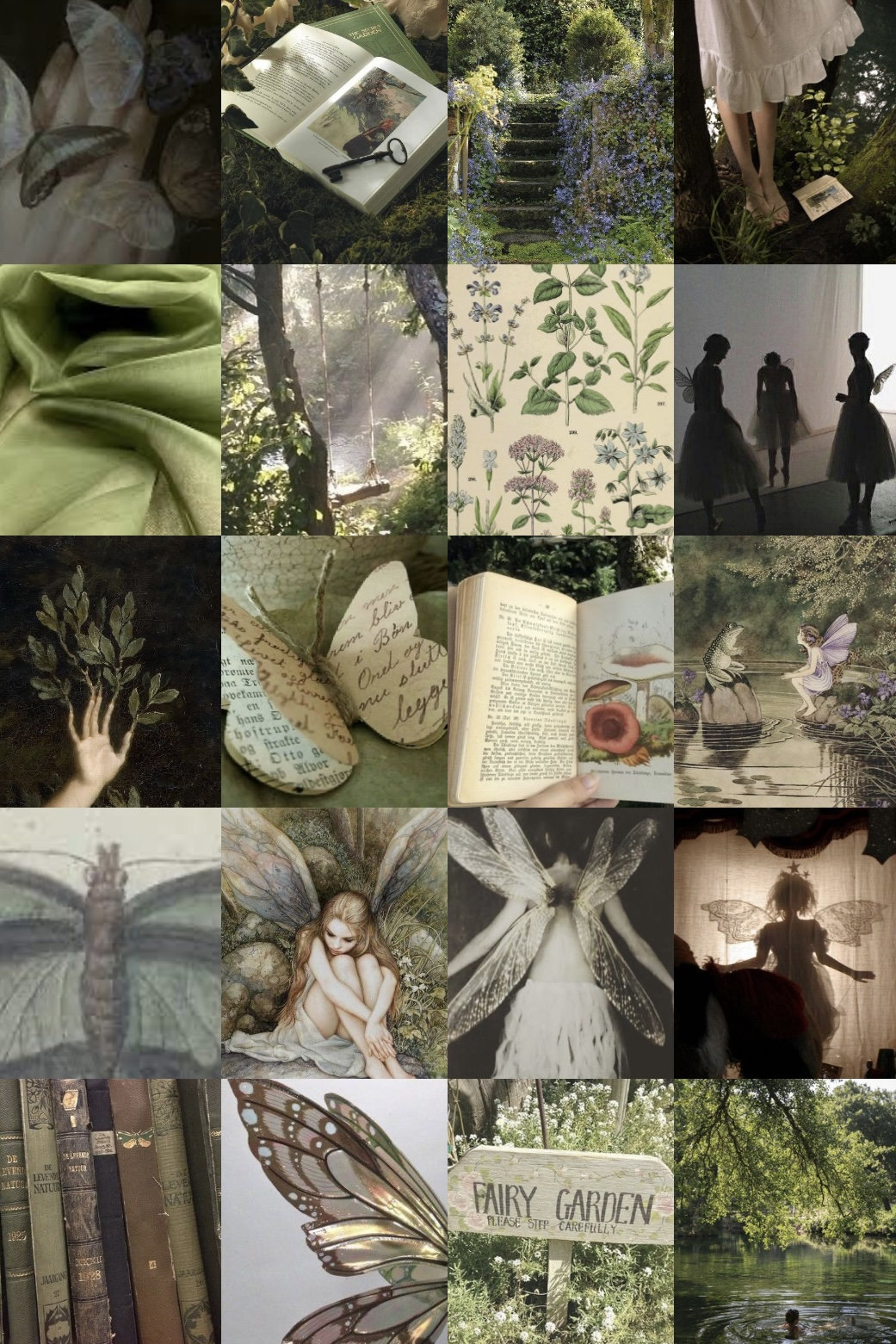 Aesthetic fairycore collage 🧚‍♀️✨