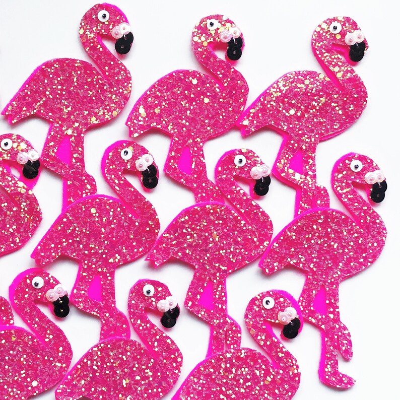 Flamingo Decoration Pink Flamingo Christmas Decoration Etsy UK