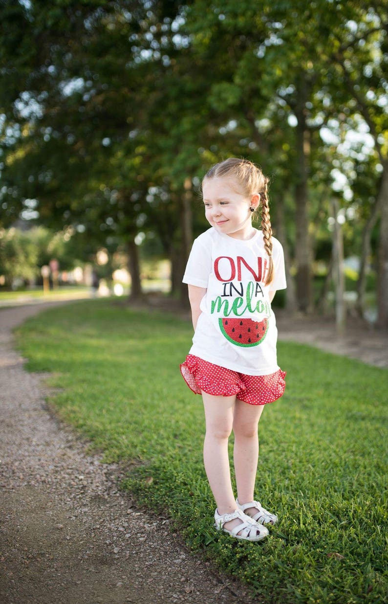 One in a Melon Watermelon Tshirt Summer Shirt Sweet Shirt | Etsy