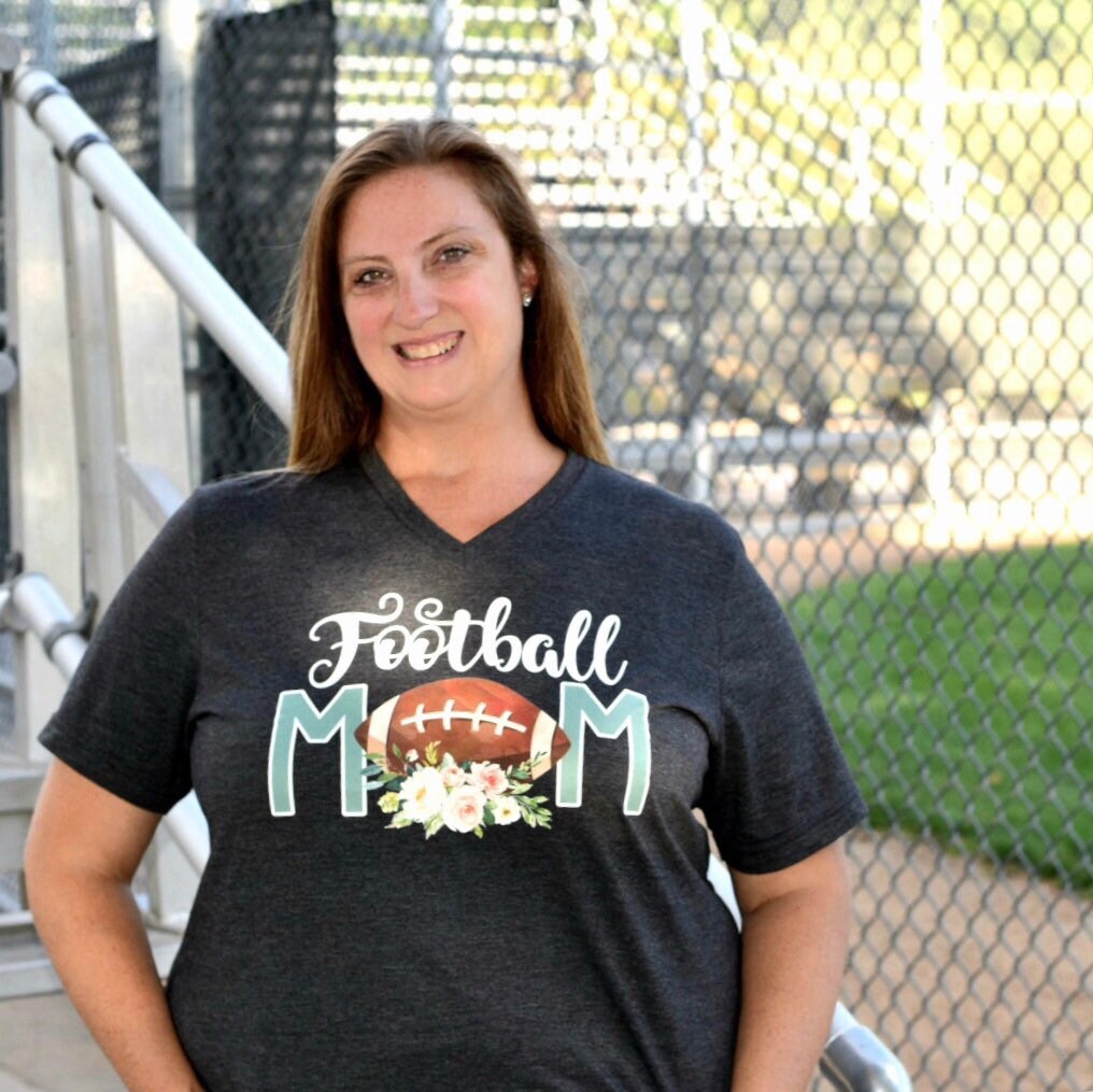 Football Mom Shirt Football Mom Football Shirt for Mom Etsy Ireland