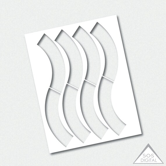 mini cupcake wrapper template mini cupcake template wrapper etsy cupcake wrapper template
