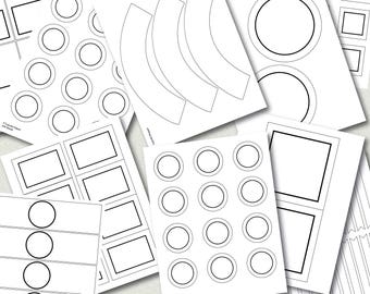 Complete Party Template Kit, PDF Files, Start your own Printable Party Business, Printable Party Starter Kit, Printable Business Party Kit