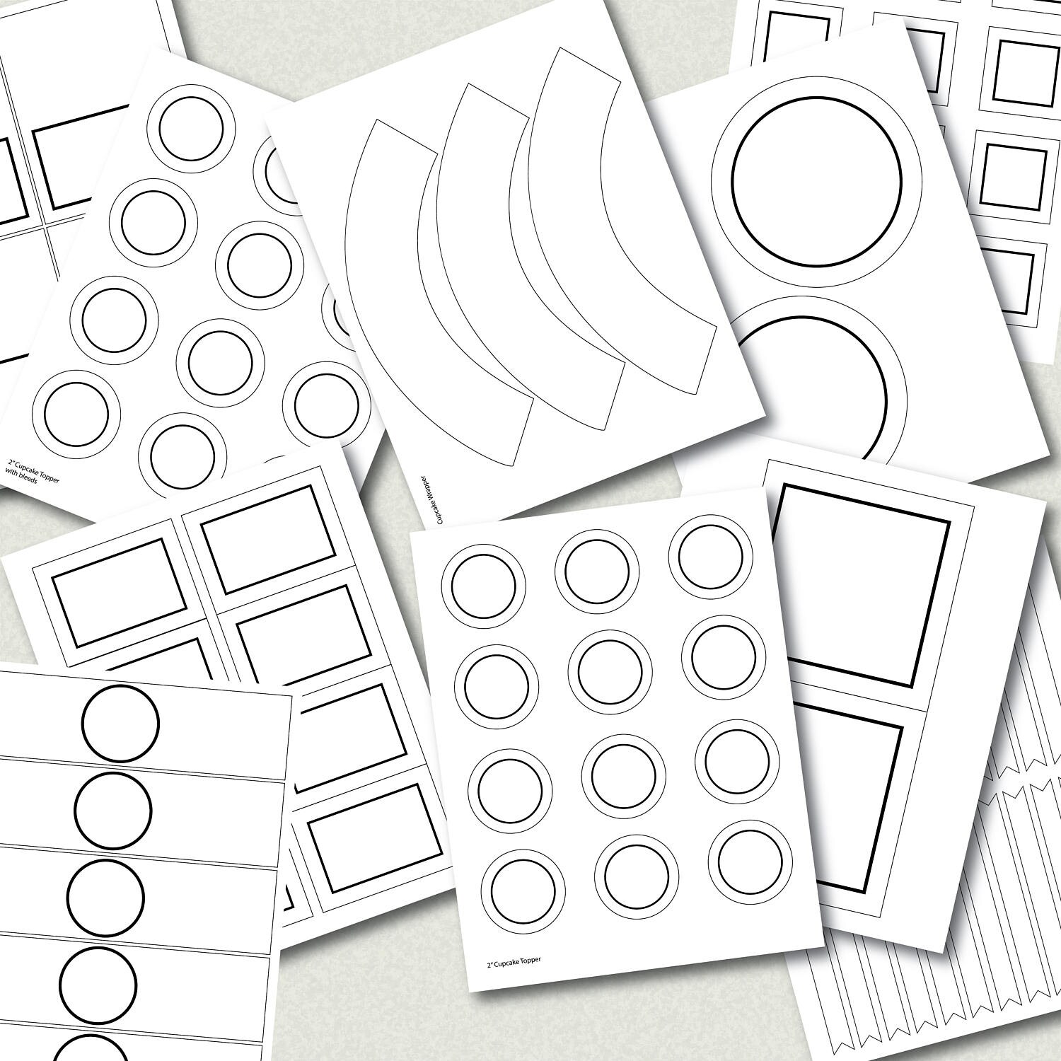 Complete Party Template Kit PDF Files Start Your Own Etsy