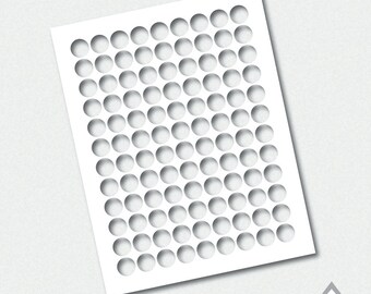 Hershey Kiss Template, 3/4" circle template, .75" circle template, PNG template file, digital collage sheet, Small Commercial Use, PNG file