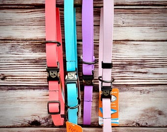 Adjustable BioThane Horse Neck Strap: Breakaway-Safe Riding Training Strap