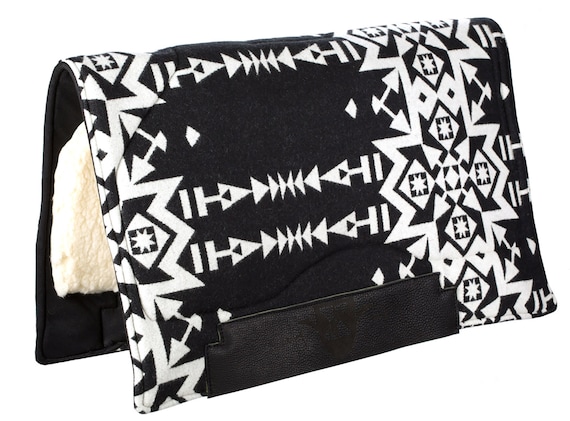 XP Western Show Show Saddle Pad in Pendleton®'s Condensed Black