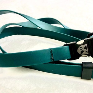 Jemelli Neck Strap in Hunter Green