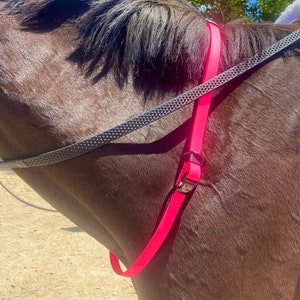 Jemelli Neck Strap in Hot Pink