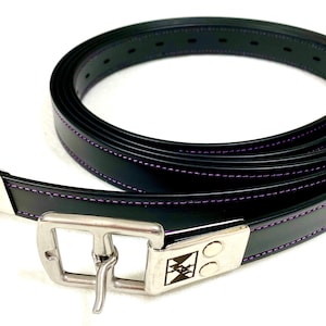 Logic Stirrup Straps with Purple Accent