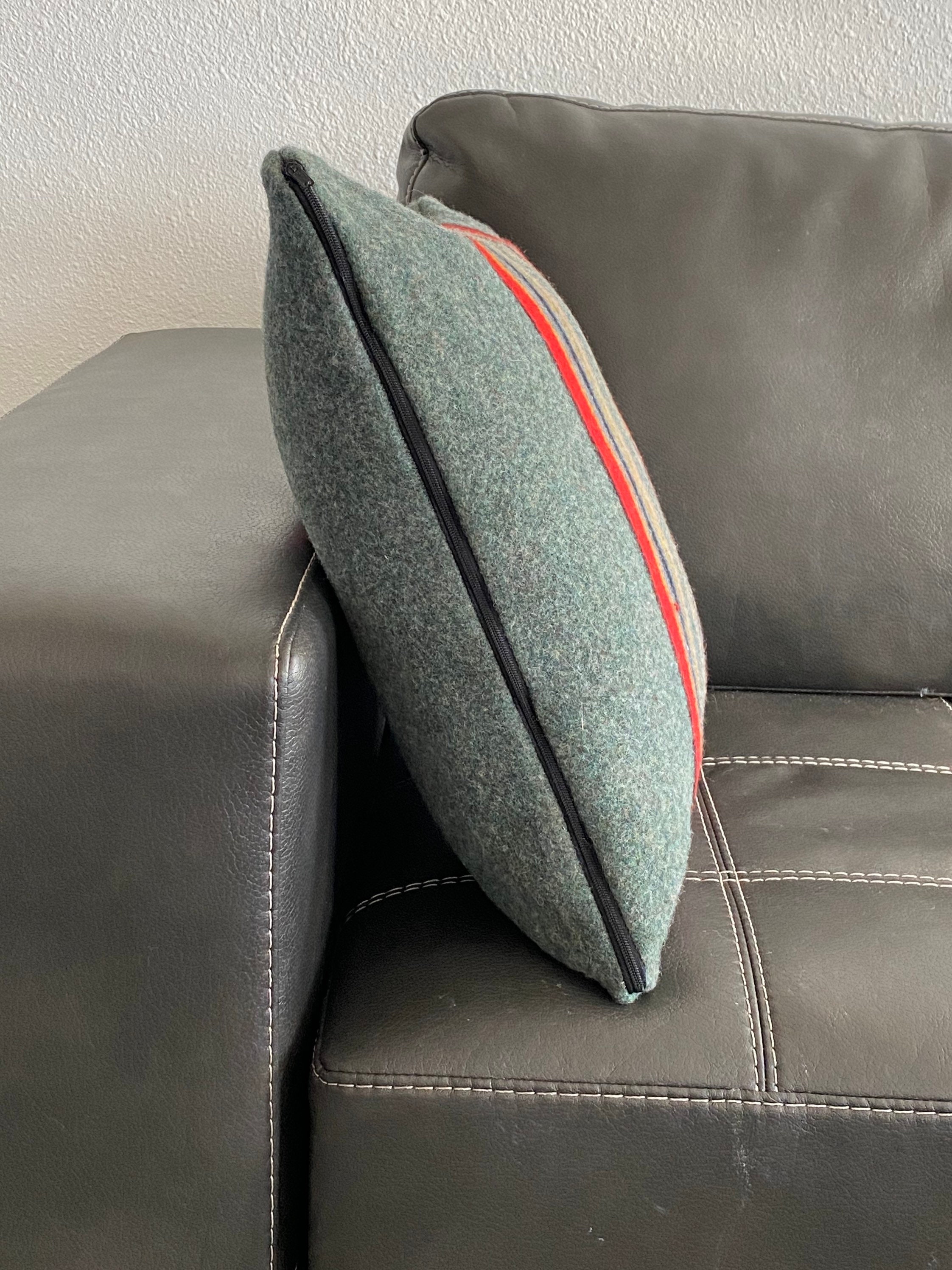 SUMMER SPECIAL 2 Large Wool Pillow Case in Yakima Heather Etsy