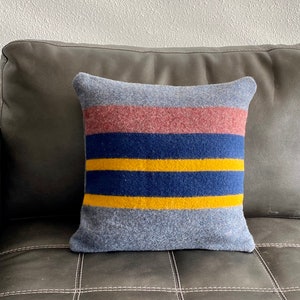 Large Wool Pillow case in Yakima Lake