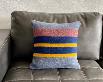 Large Wool Pillow case in Yakima Lake