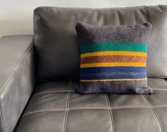 Large Wool Pillow case in Yakima Oxford 19” x 19”