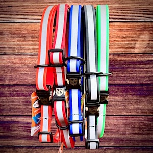 Horse Neck Strap – Adjustable Beta BioThane®, Breakaway-Safe, Reflective Riding Strap for Training, XC, Jumping, Trail, USA-Made