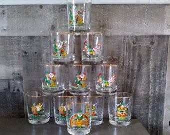 Irish Shot Glasses Set of 11 with Funny Quotes Leprechaun Glasses Barware St Patrick's Day