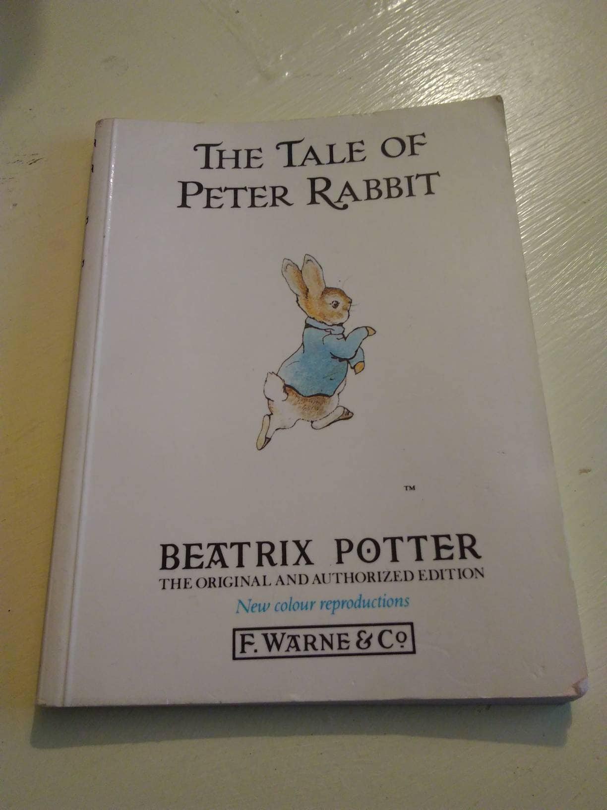 Vintage the Tale of Peter Rabbit Beatrix Potter the Original and