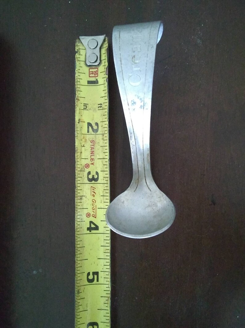 Cream Top Spoon Milk Ladle Baby Spoon Childrens Silverware Etsy