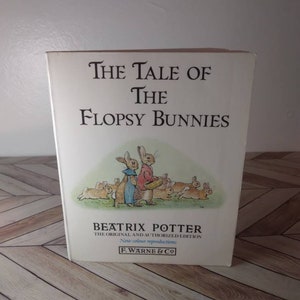 Vintage The Tale of the Flopsy Bunnies Beatrix Potter The Original and Authorized Edition F Warne & Co, McDonalds Special Edition Paperback