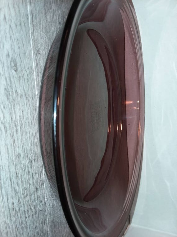 Rose Colored Pyrex Pie Plate Dish Bakeware Ovenware 9 Glass