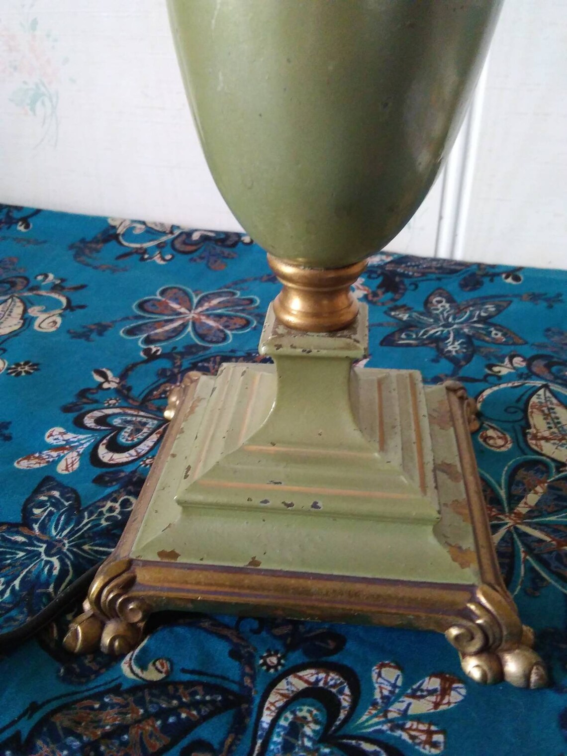 Vintage Lamp Artistic Brass and Bronze Works NYC Table Lamp Etsy