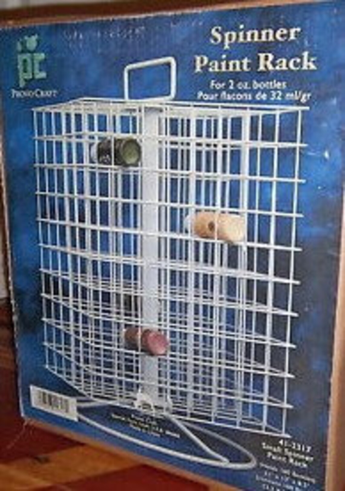 Spinning Paint Organizer Spinner Paint Rack Provo Craft Paint Etsy