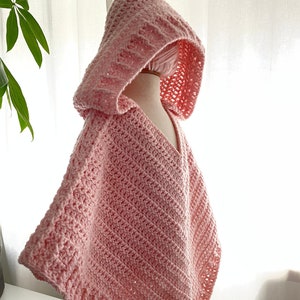 Häkelanleitung Hooded Poncho