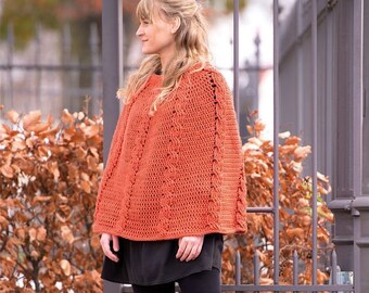 Crochet pattern poncho